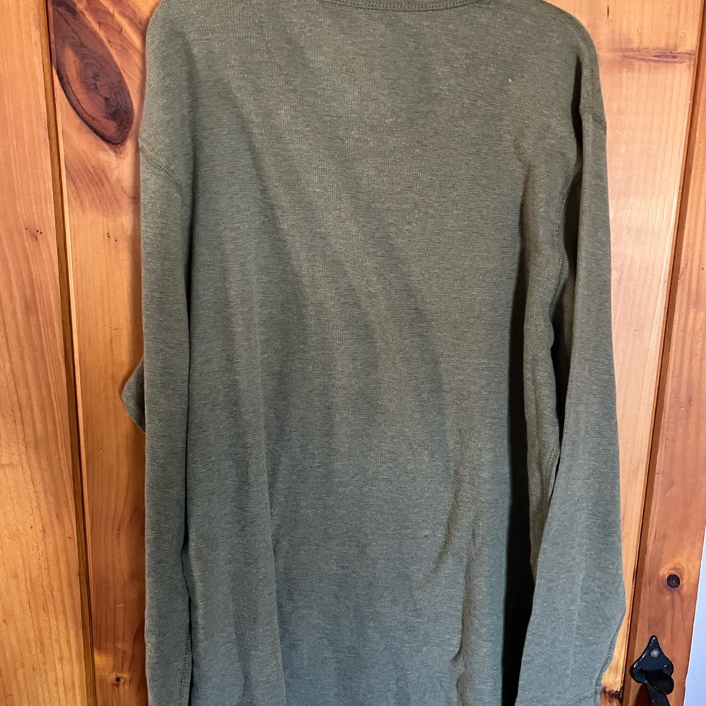 GAP Green Crewneck Knit top Relaxed Fit - Picture 4 of 4